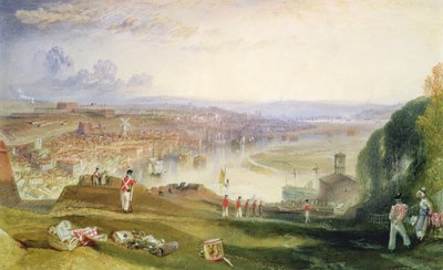 Chatham, verso Fort Pitt da Joseph Mallord William Turner